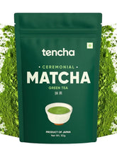 Ceremonial Matcha Green Tea Powder 50g | Premium Japanese Matcha from Shizuoka | Rich in Antioxidants & Supports Calm Focus